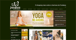 Desktop Screenshot of jardinsopenmall.com.br